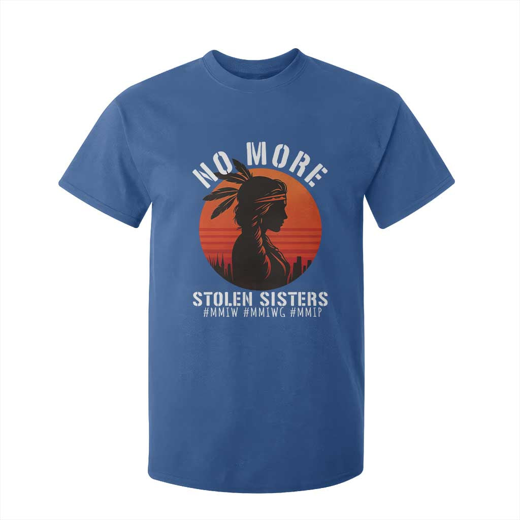 MMIW No More Stolen Sisters T Shirt For Kid American Native Indigenous Woman TS10 Royal Blue Print Your Wear