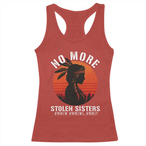 MMIW No More Stolen Sisters Racerback Tank Top American Native Indigenous Woman TS10 Red Print Your Wear