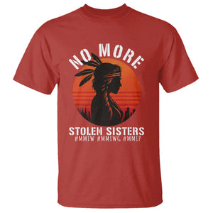 MMIW No More Stolen Sisters T Shirt American Native Indigenous Woman TS10 Red Print Your Wear