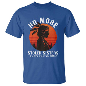 MMIW No More Stolen Sisters T Shirt American Native Indigenous Woman TS10 Royal Blue Print Your Wear
