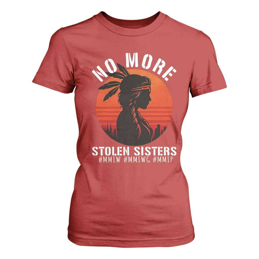 MMIW No More Stolen Sisters T Shirt For Women American Native Indigenous Woman TS10 Red Print Your Wear