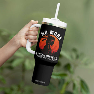 MMIW No More Stolen Sisters Tumbler With Handle American Native Indigenous Woman TS10 Print Your Wear