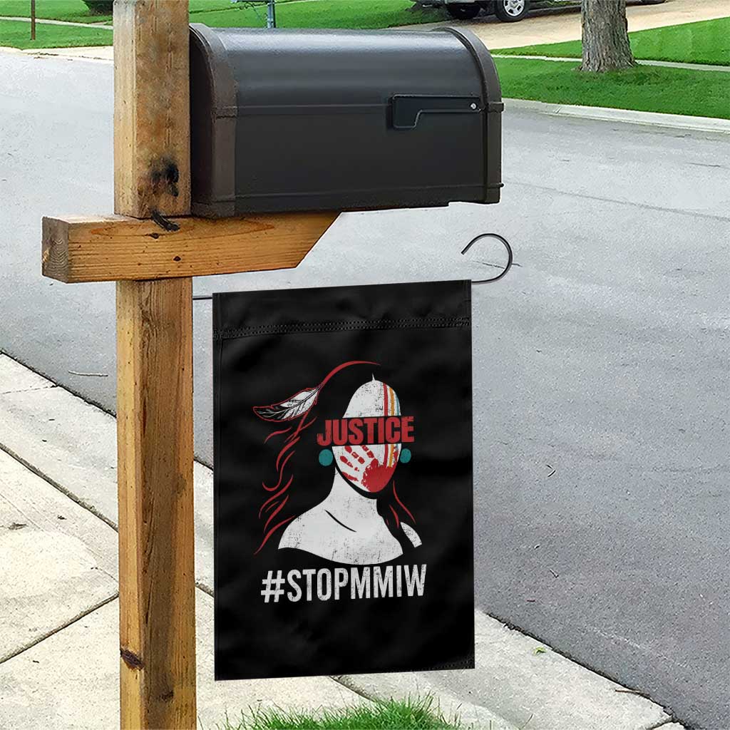 MMIW Awareness Garden Flag Justice For Indigenous Woman Stop Stolen Sisters TS10 Print Your Wear