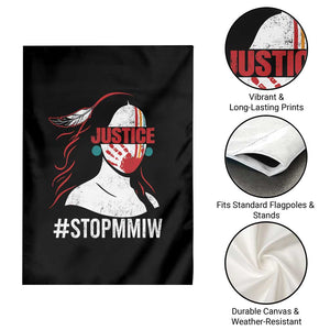 MMIW Awareness Garden Flag Justice For Indigenous Woman Stop Stolen Sisters TS10 Print Your Wear