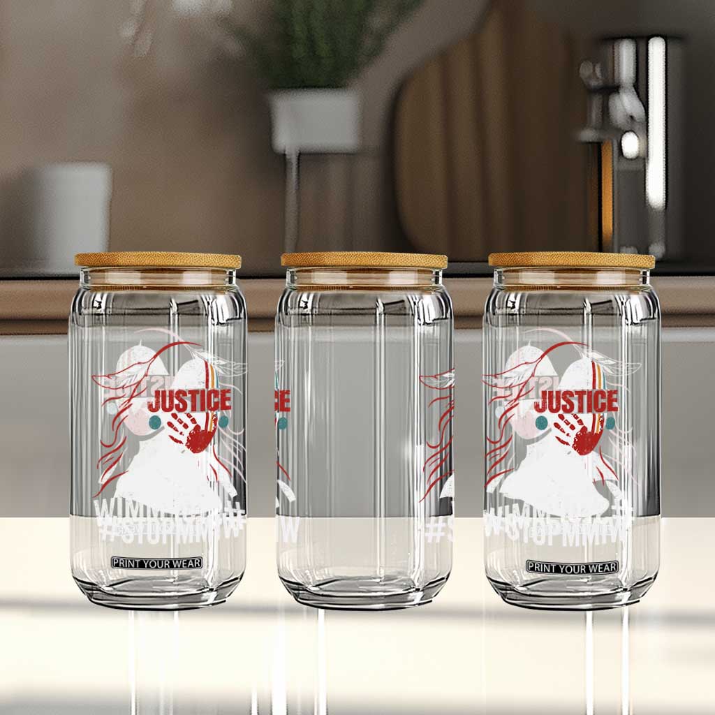 MMIW Awareness Glass Can Justice For Indigenous Woman Stop Stolen Sisters TS10 Print Your Wear