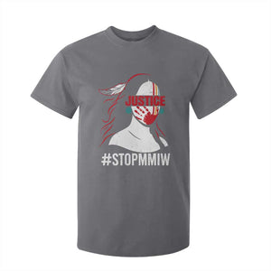 MMIW Awareness T Shirt For Kid Justice For Indigenous Woman Stop Stolen Sisters TS10 Charcoal Print Your Wear