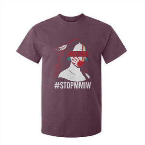 MMIW Awareness T Shirt For Kid Justice For Indigenous Woman Stop Stolen Sisters TS10 Maroon Print Your Wear