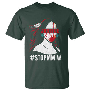 MMIW Awareness T Shirt Justice For Indigenous Woman Stop Stolen Sisters TS10 Dark Forest Green Print Your Wear
