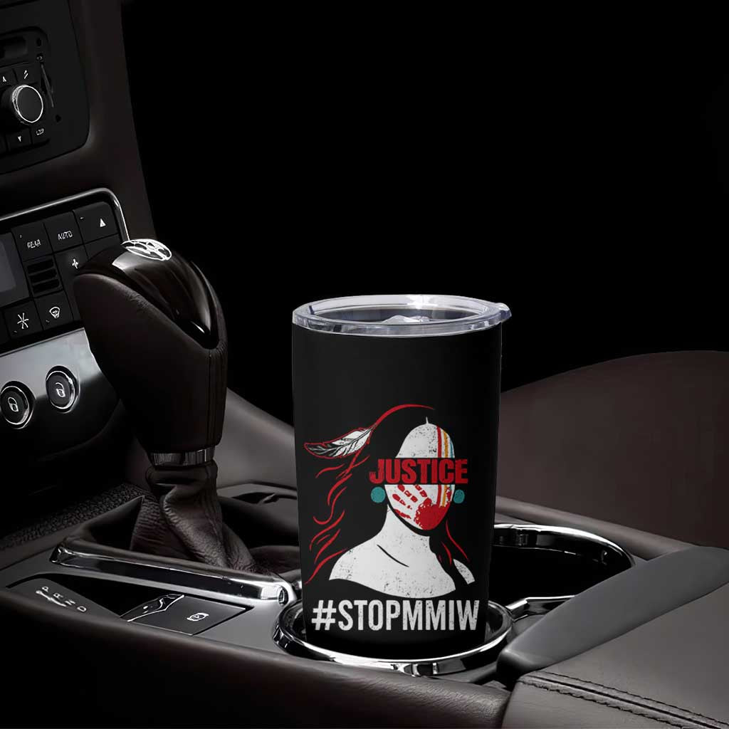 MMIW Awareness Tumbler Cup Justice For Indigenous Woman Stop Stolen Sisters TS10 Print Your Wear