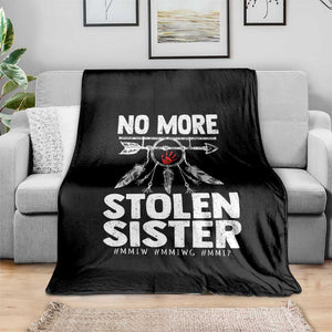 MMIW Throw Blanket No More Stolen Sisters Indigenous Woman TS10 Print Your Wear