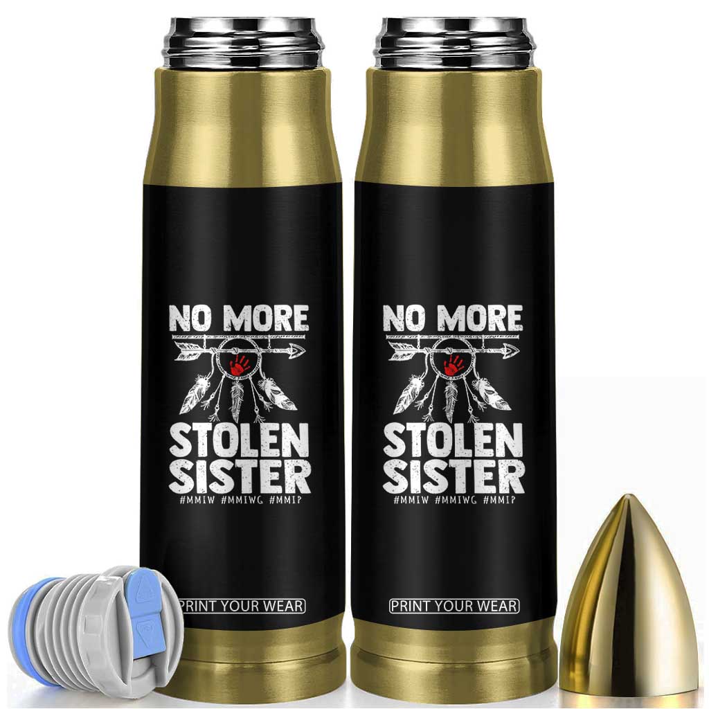 MMIW Bullet Tumbler No More Stolen Sisters Indigenous Woman TS10 Black Print Your Wear