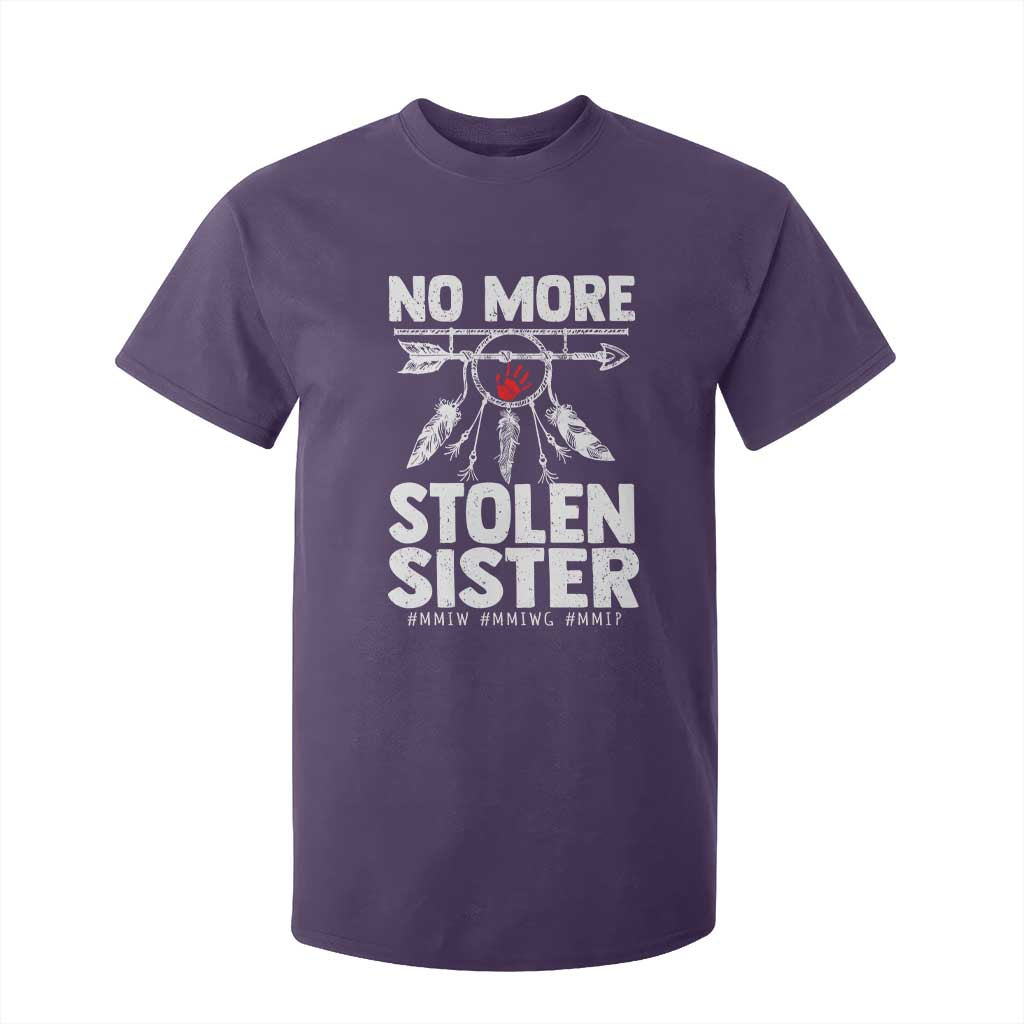 MMIW T Shirt For Kid No More Stolen Sisters Indigenous Woman TS10 Purple Print Your Wear