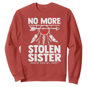 MMIW Sweatshirt No More Stolen Sisters Indigenous Woman TS10 Red Print Your Wear