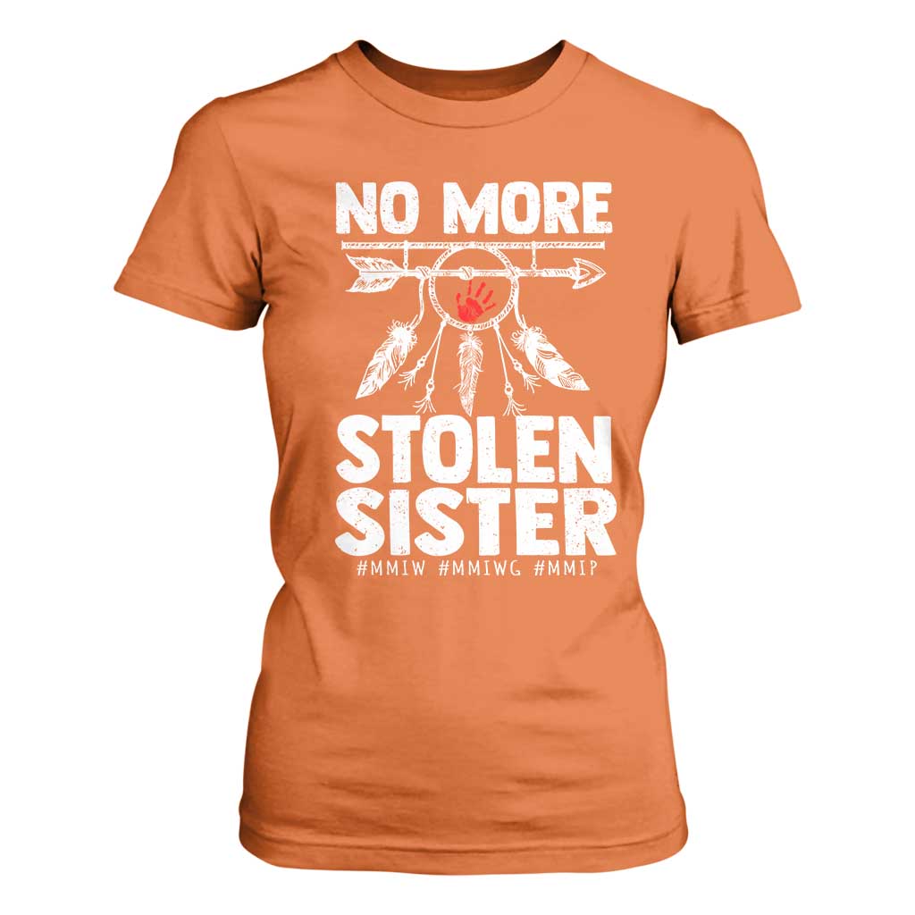 MMIW T Shirt For Women No More Stolen Sisters Indigenous Woman TS10 Orange Print Your Wear