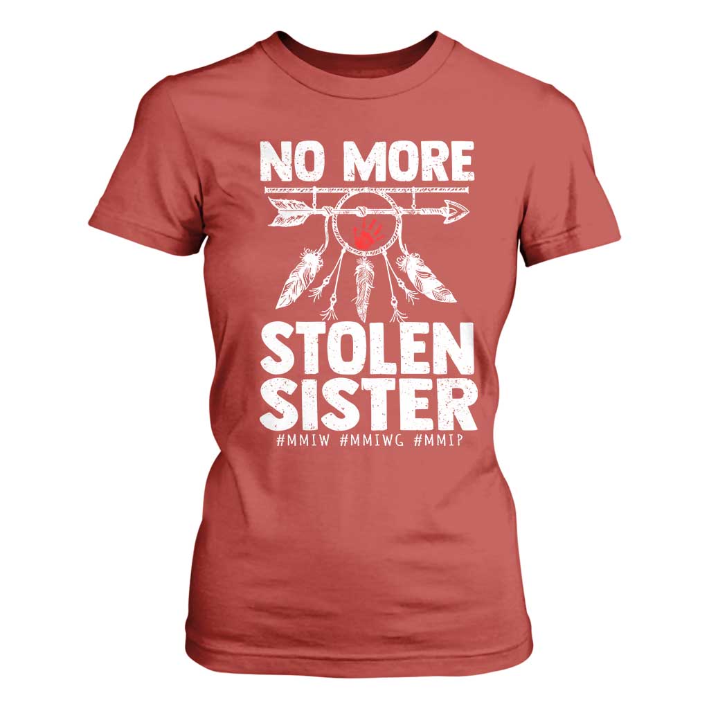 MMIW T Shirt For Women No More Stolen Sisters Indigenous Woman TS10 Red Print Your Wear