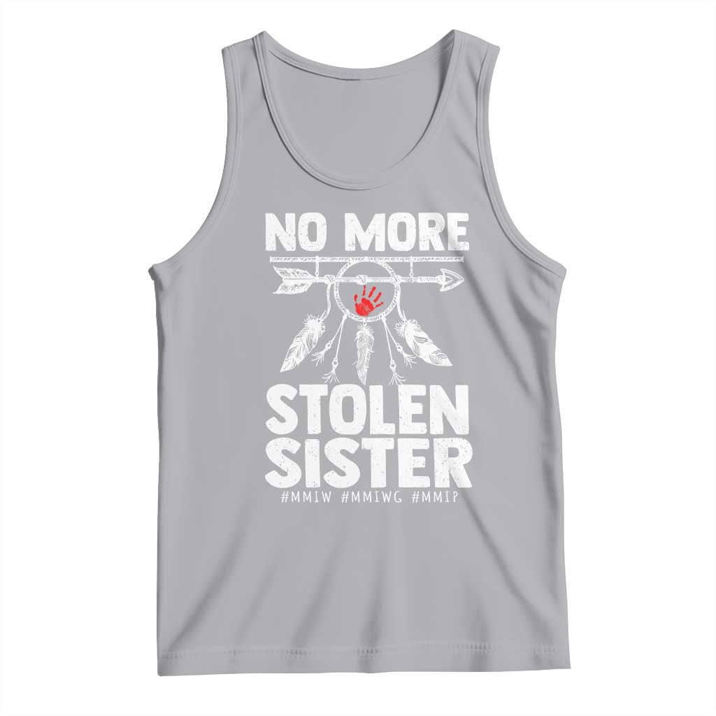 MMIW Tank Top No More Stolen Sisters Indigenous Woman TS10 Athletic Heather Print Your Wear