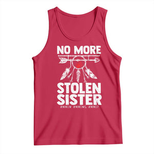 MMIW Tank Top No More Stolen Sisters Indigenous Woman TS10 Red Print Your Wear