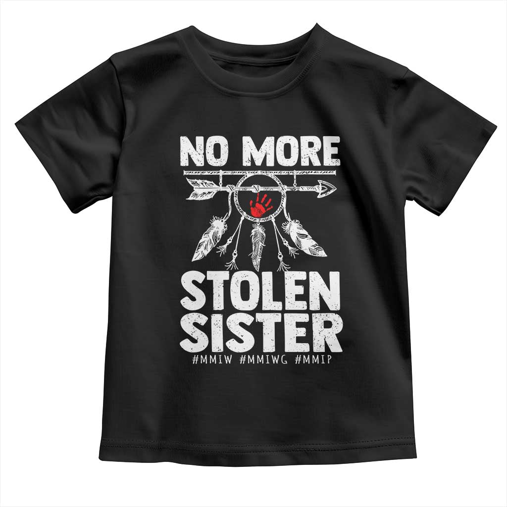 MMIW Toddler T Shirt No More Stolen Sisters Indigenous Woman TS10 Black Print Your Wear
