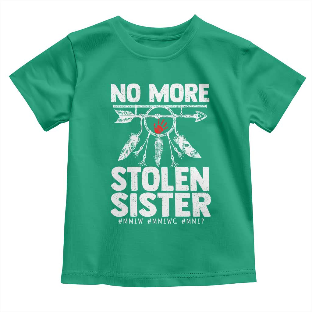 MMIW Toddler T Shirt No More Stolen Sisters Indigenous Woman TS10 Irish Green Print Your Wear