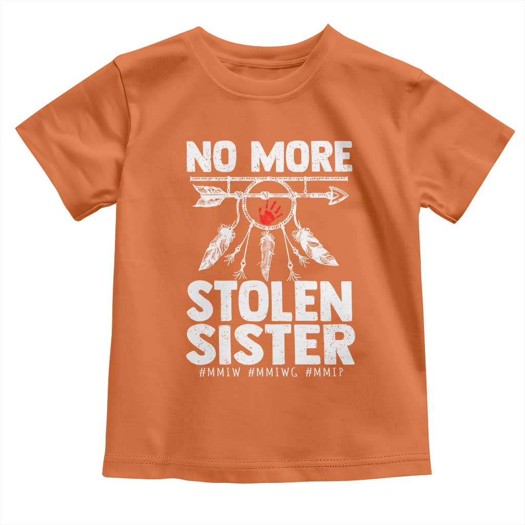 MMIW Toddler T Shirt No More Stolen Sisters Indigenous Woman TS10 Orange Print Your Wear