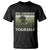 Go Smudge Yourself T Shirt Funny Sage Bundle Smudging Feather TS10 Black Print Your Wear