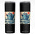 Blue Catzilla Cat Japanese Art Skinny Tumbler Kawaii Demon Tiger Funny Kitty Dad Gifts TS10 Black Print Your Wear