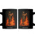 Funny Halloween Witch Coffee Mug Witch Lighting Cigarette With Flames Occult Unholy TS10 Black Print Your Wear
