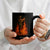 Funny Halloween Witch Coffee Mug Witch Lighting Cigarette With Flames Occult Unholy TS10 Print Your Wear