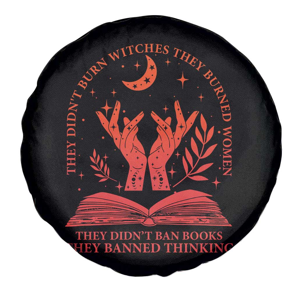 Feminist Witch Spare Tire Cover They Didnt Burn Witches Women Halloween Feminism TS10 Print Your Wear