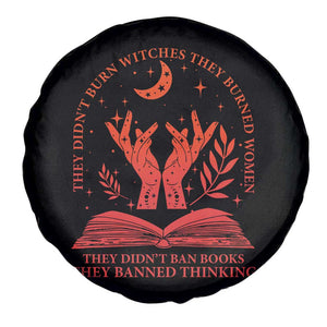 Feminist Witch Spare Tire Cover They Didnt Burn Witches Women Halloween Feminism TS10 Print Your Wear