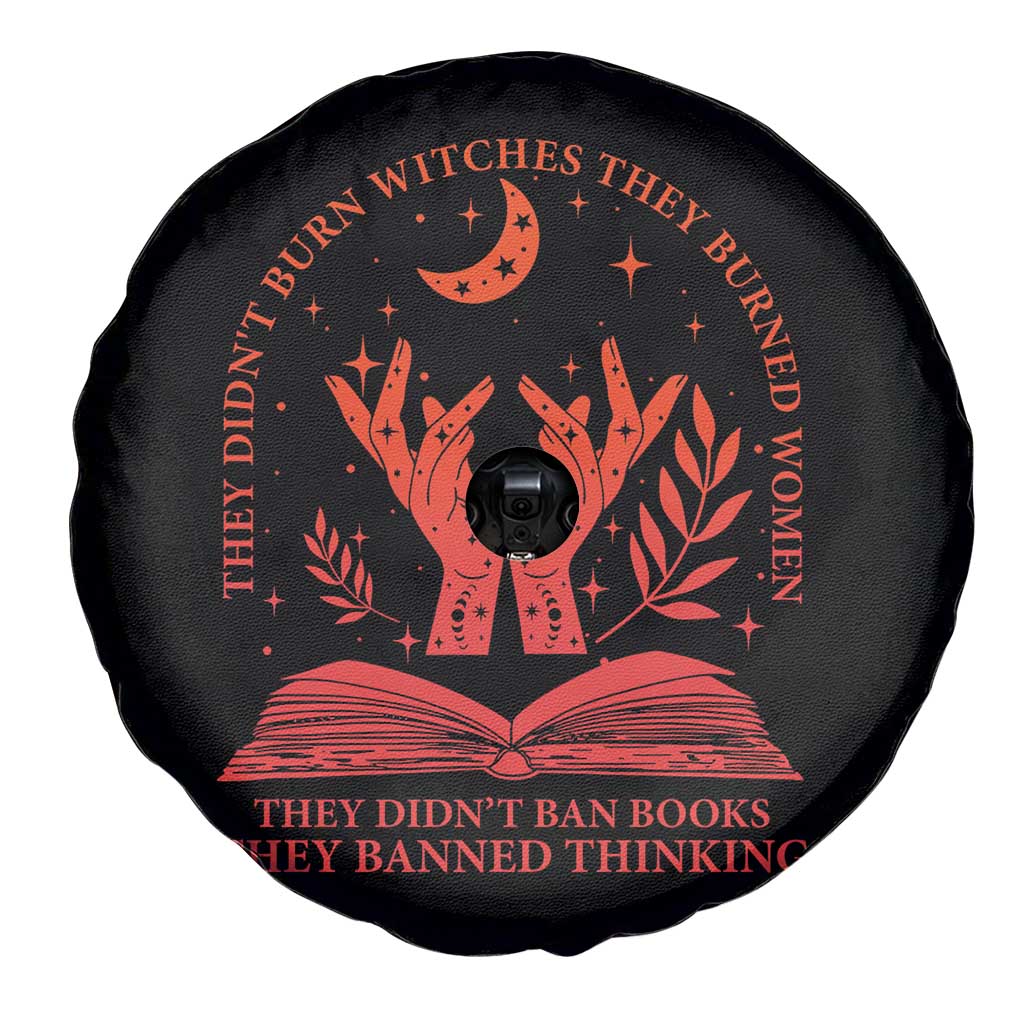Feminist Witch Spare Tire Cover They Didnt Burn Witches Women Halloween Feminism TS10 Print Your Wear