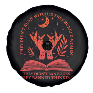 Feminist Witch Spare Tire Cover They Didnt Burn Witches Women Halloween Feminism TS10 Print Your Wear