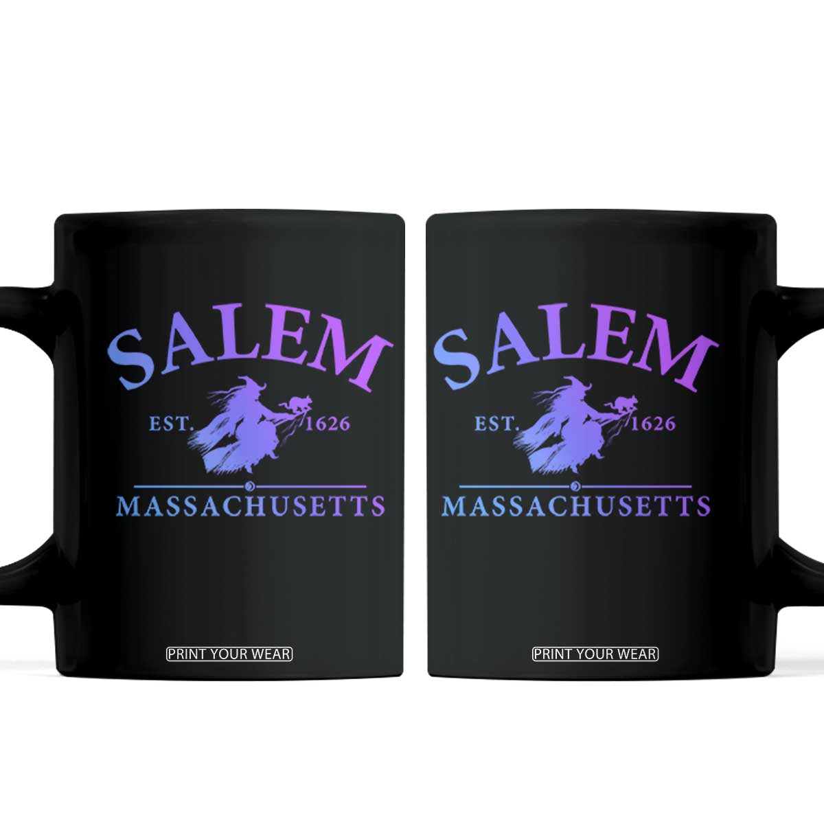 1692 They Missed One Coffee Mug Halloween Salem Witch Trials TS10 Black Print Your Wear