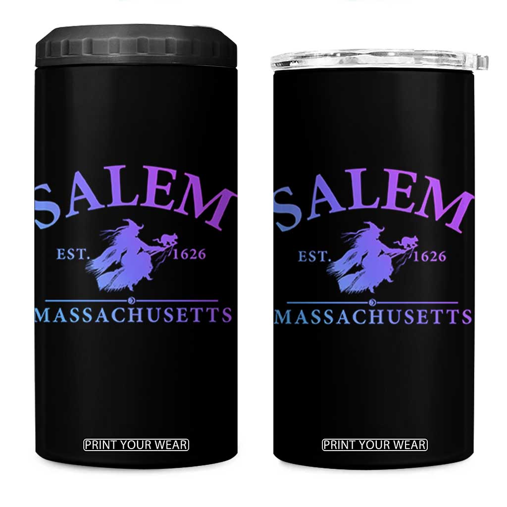 1692 They Missed One 4 in 1 Can Cooler Tumbler Halloween Salem Witch Trials TS10 One Size: 16 oz Black Print Your Wear