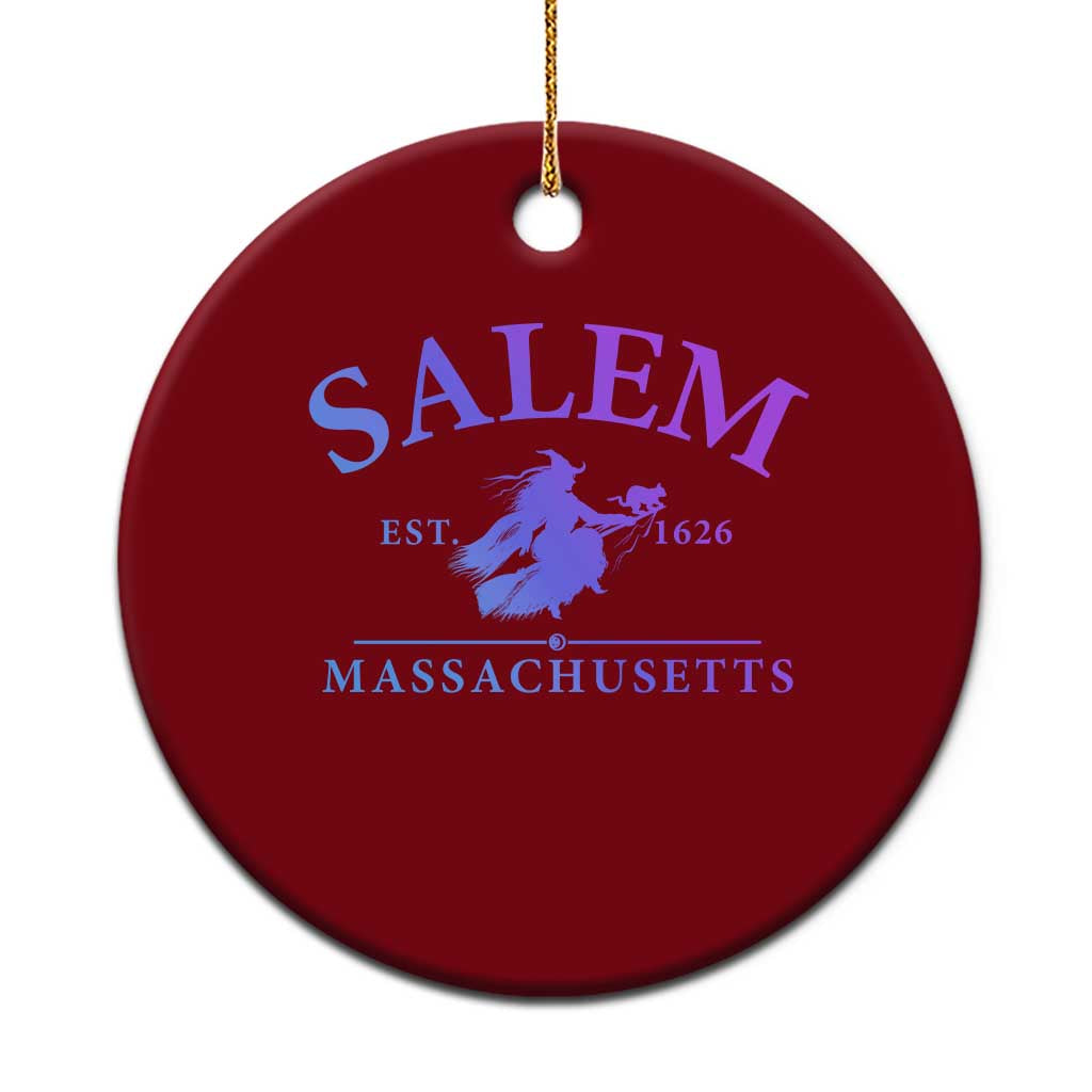 1692 They Missed One Ceramic Ornament Halloween Salem Witch Trials TS10 1pc Red Print Your Wear