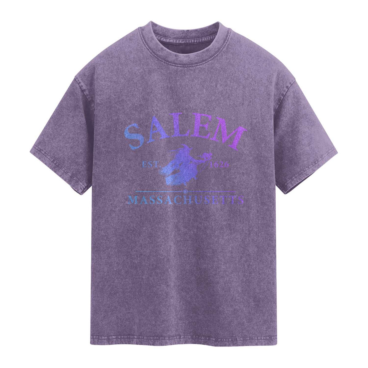 1692 They Missed One Washed Cotton T-Shirt Halloween Salem Witch Trials