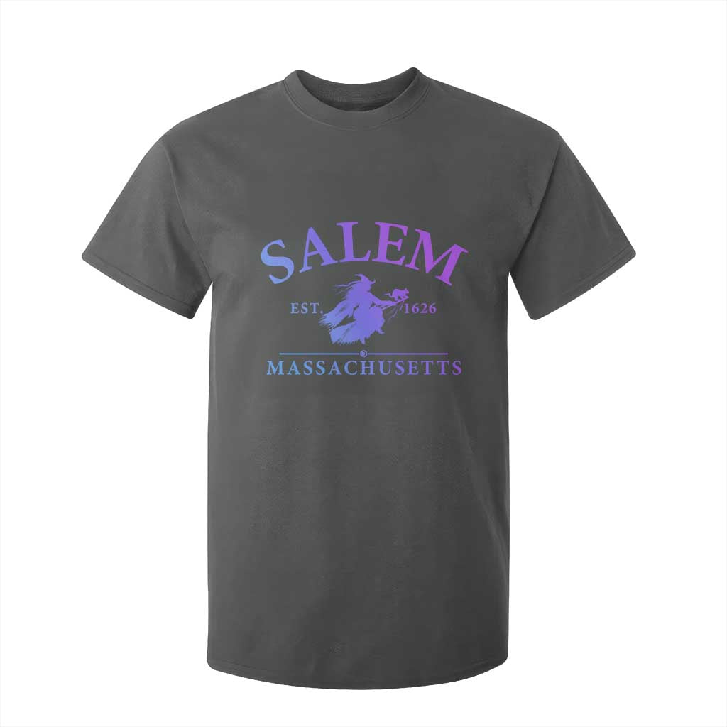 1692 They Missed One T Shirt For Kid Halloween Salem Witch Trials TS10 Dark Heather Print Your Wear