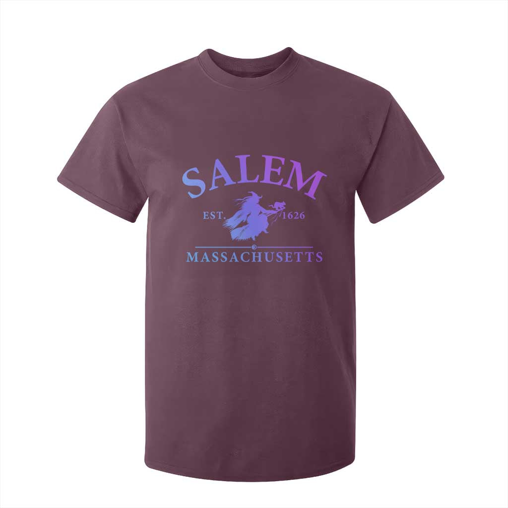 1692 They Missed One T Shirt For Kid Halloween Salem Witch Trials TS10 Maroon Print Your Wear