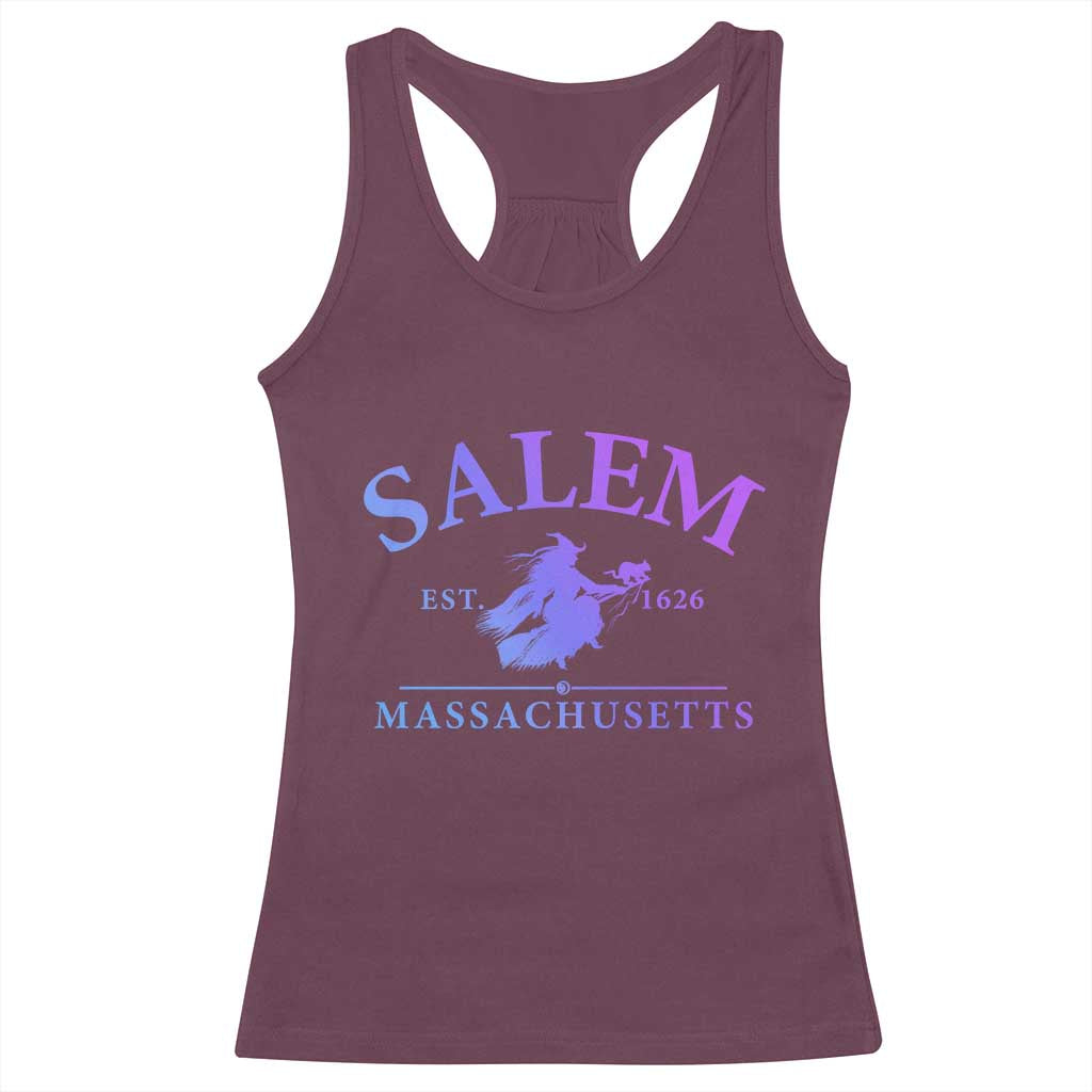 1692 They Missed One Racerback Tank Top Halloween Salem Witch Trials TS10 Maroon Print Your Wear