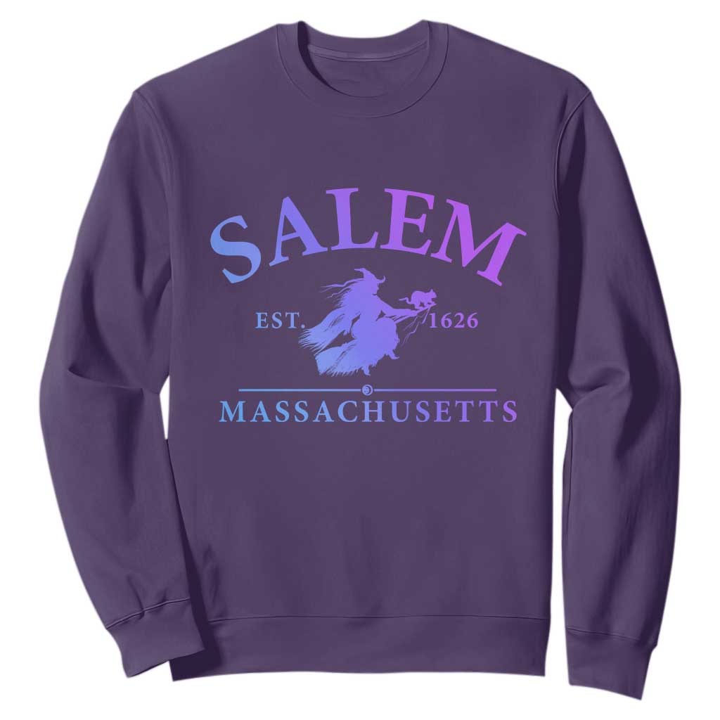 1692 They Missed One Sweatshirt Halloween Salem Witch Trials TS10 Purple Print Your Wear