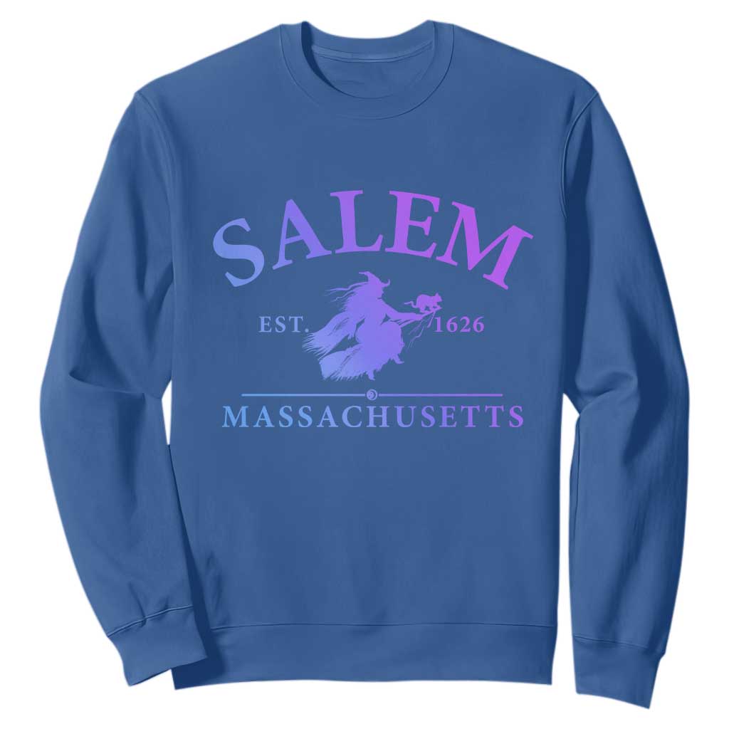 1692 They Missed One Sweatshirt Halloween Salem Witch Trials TS10 Royal Blue Print Your Wear