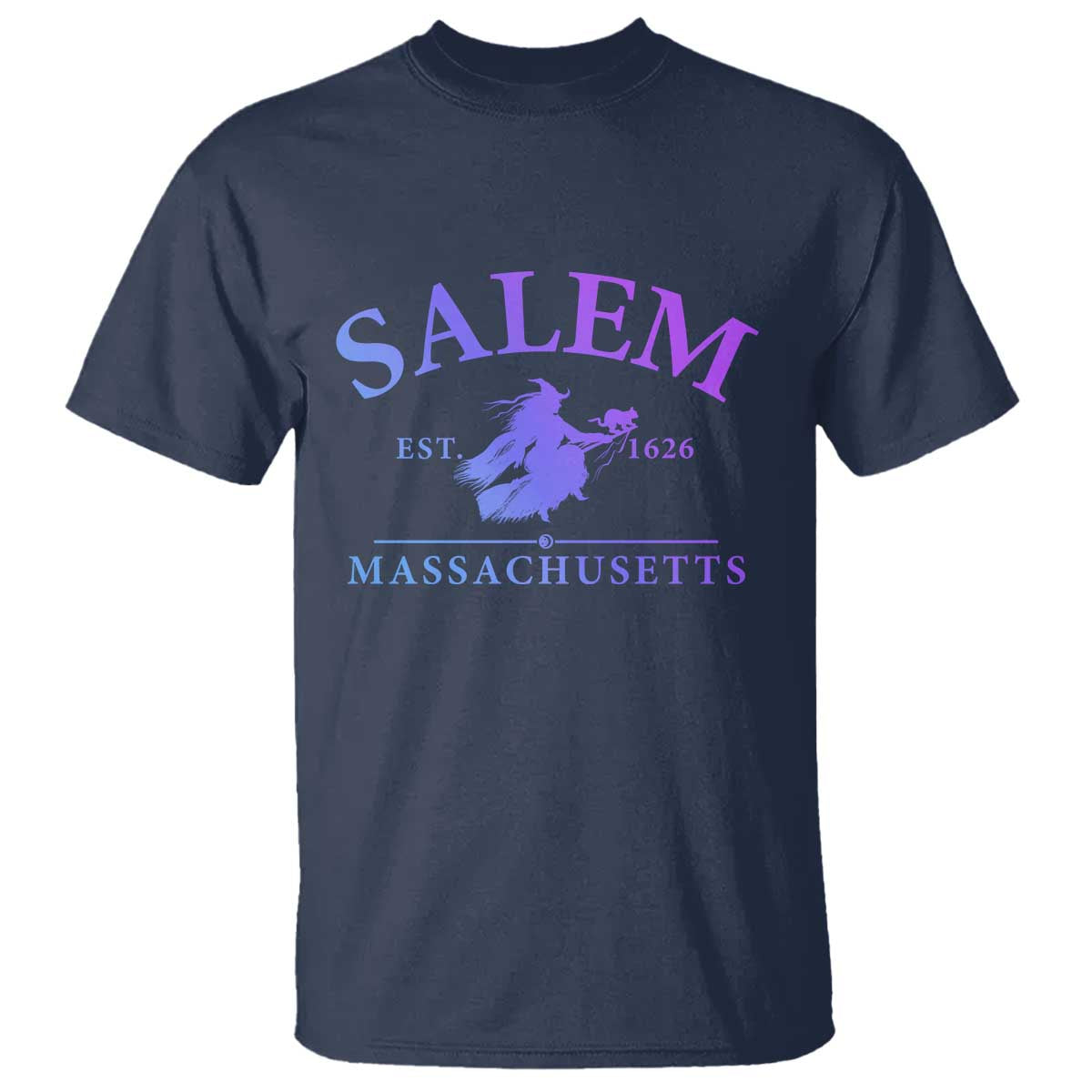 1692 They Missed One T Shirt Halloween Salem Witch Trials TS10 Navy Print Your Wear