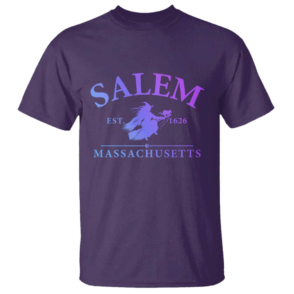 1692 They Missed One T Shirt Halloween Salem Witch Trials TS10 Purple Print Your Wear