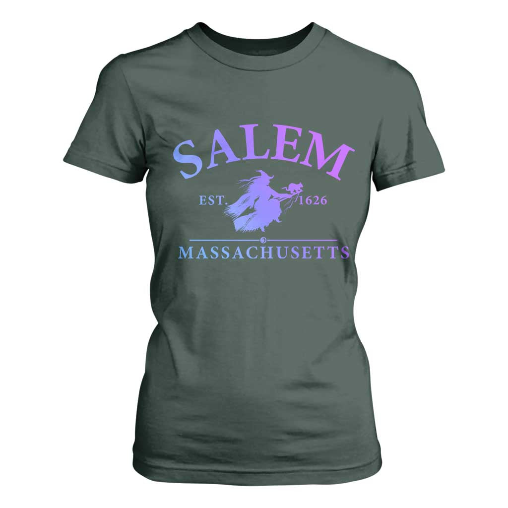 1692 They Missed One T Shirt For Women Halloween Salem Witch Trials TS10 Dark Forest Green Print Your Wear