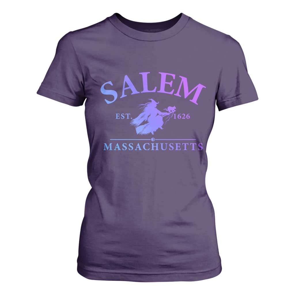 1692 They Missed One T Shirt For Women Halloween Salem Witch Trials TS10 Purple Print Your Wear