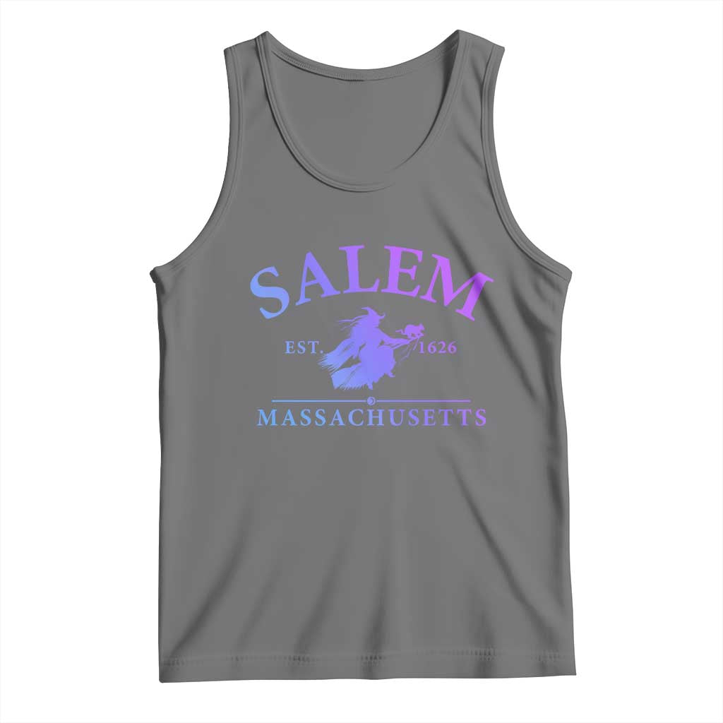 1692 They Missed One Tank Top Halloween Salem Witch Trials TS10 Black Heather Print Your Wear