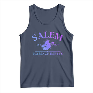 1692 They Missed One Tank Top Halloween Salem Witch Trials TS10 Navy Print Your Wear