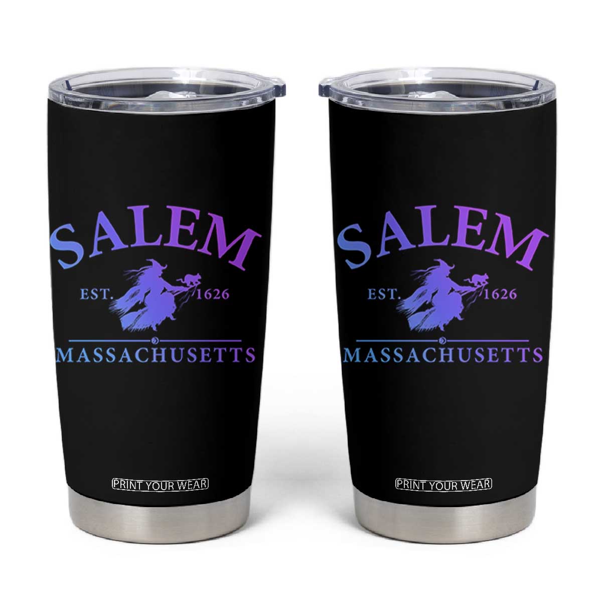 1692 They Missed One Tumbler Cup Halloween Salem Witch Trials TS10 Black Print Your Wear