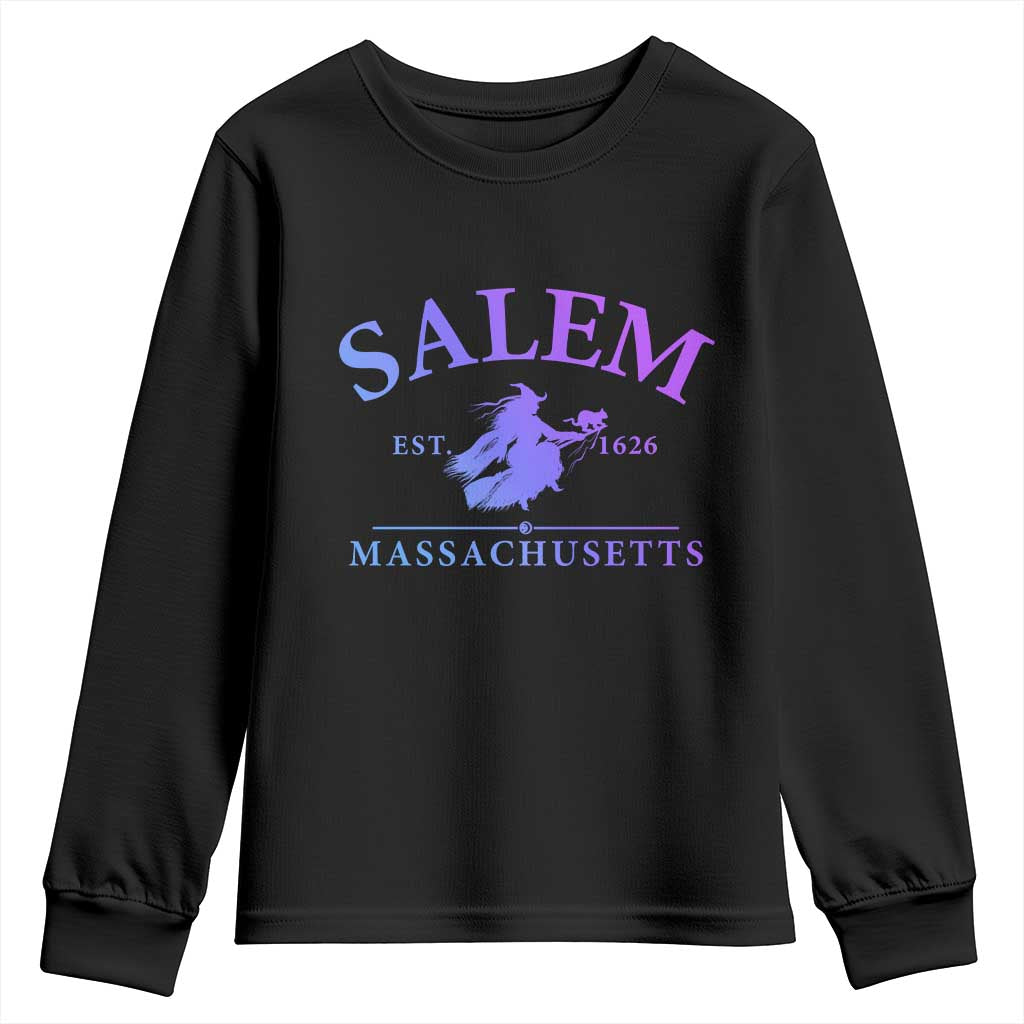 1692 They Missed One Youth Sweatshirt Halloween Salem Witch Trials TS10 Black Print Your Wear