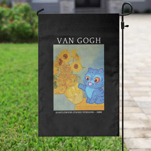 Van Gogh Kpop Fan Garden Flag Blue Tiger Vintage Art Sunflower Cat TS10 Print Your Wear